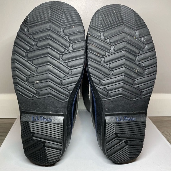 LL Bean Insulated Snow Boots Men’s 10 Gray/Black Sherpa Removable Lining, 284892 - Picture 10 of 10